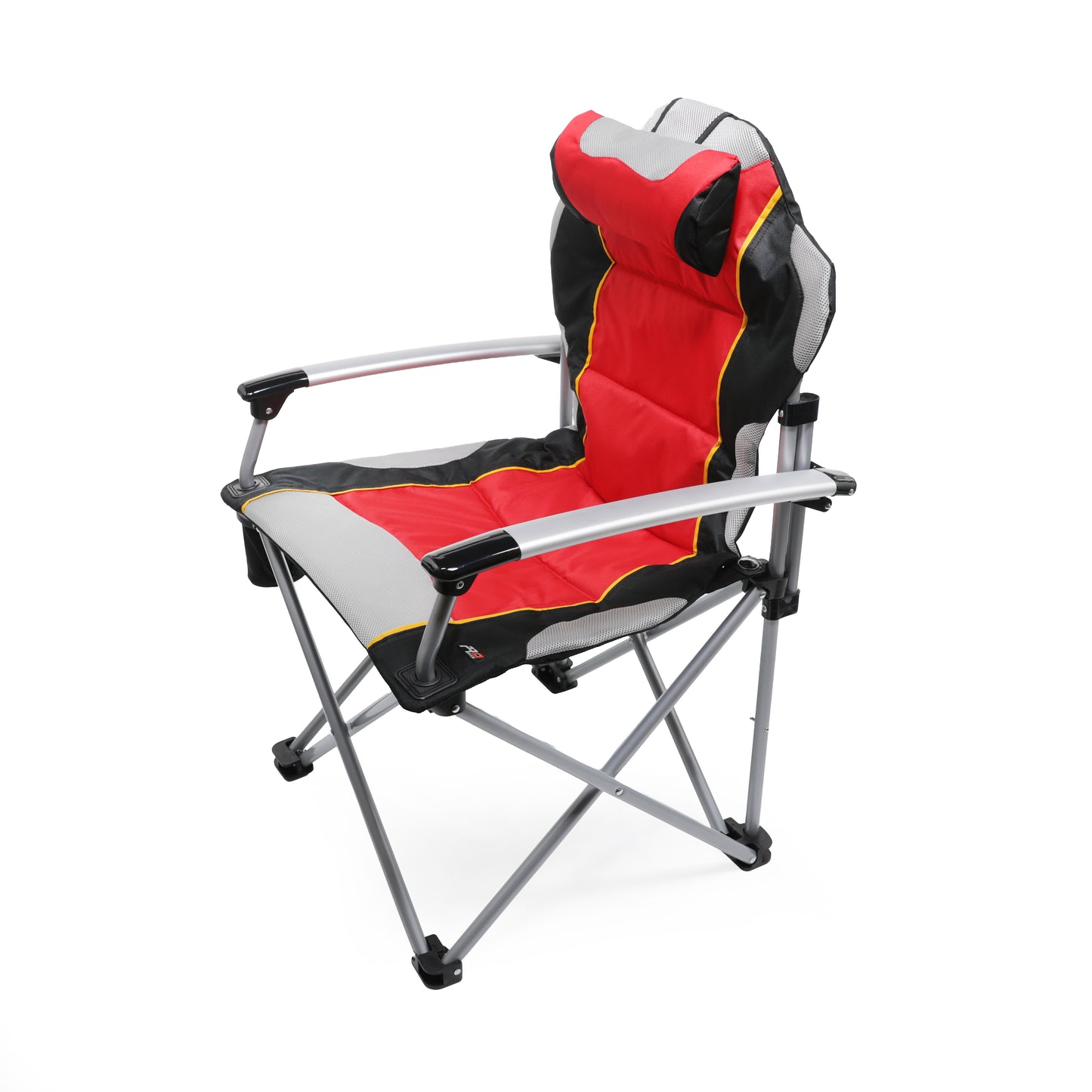 ProMech Racing Fold-Up Paddock Chair with Carry Bag - Scarlet Red