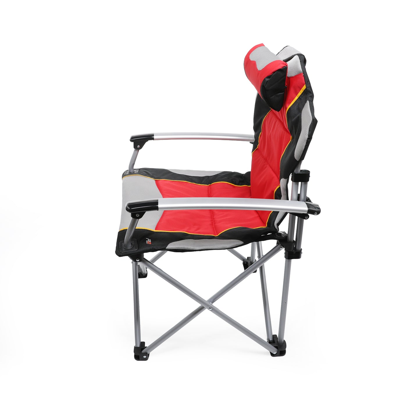 ProMech Racing Fold-Up Paddock Chair with Carry Bag - Scarlet Red