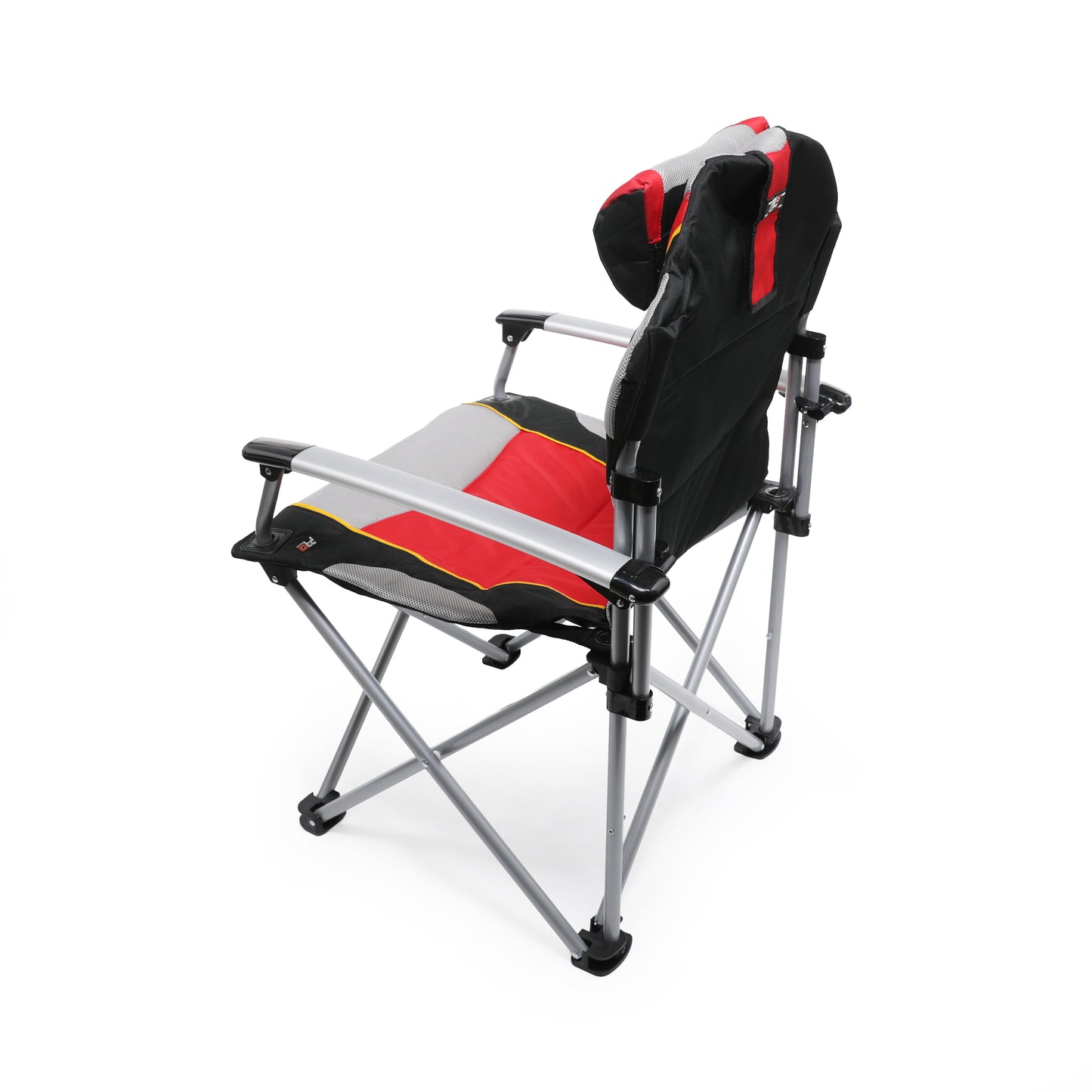 ProMech Racing Fold-Up Paddock Chair with Carry Bag - Scarlet Red