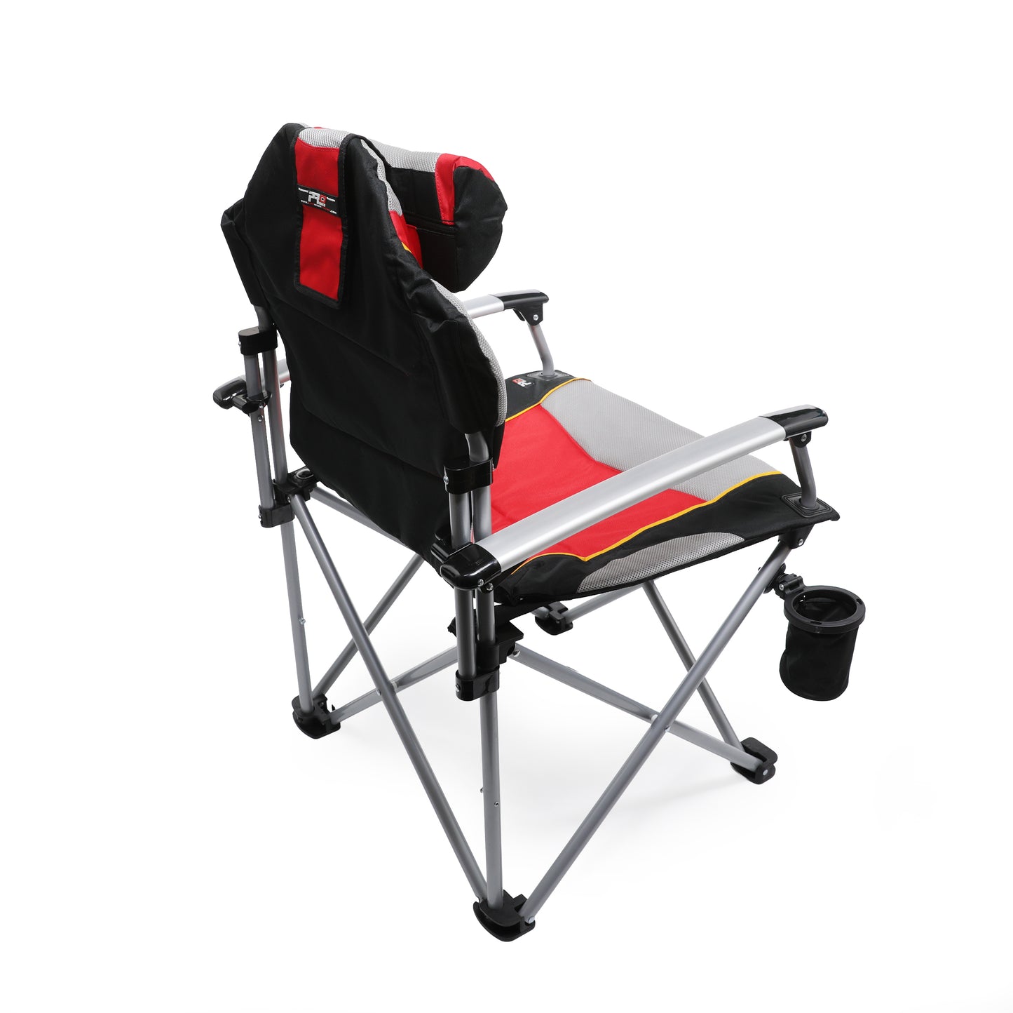 ProMech Racing Fold-Up Paddock Chair with Carry Bag - Scarlet Red