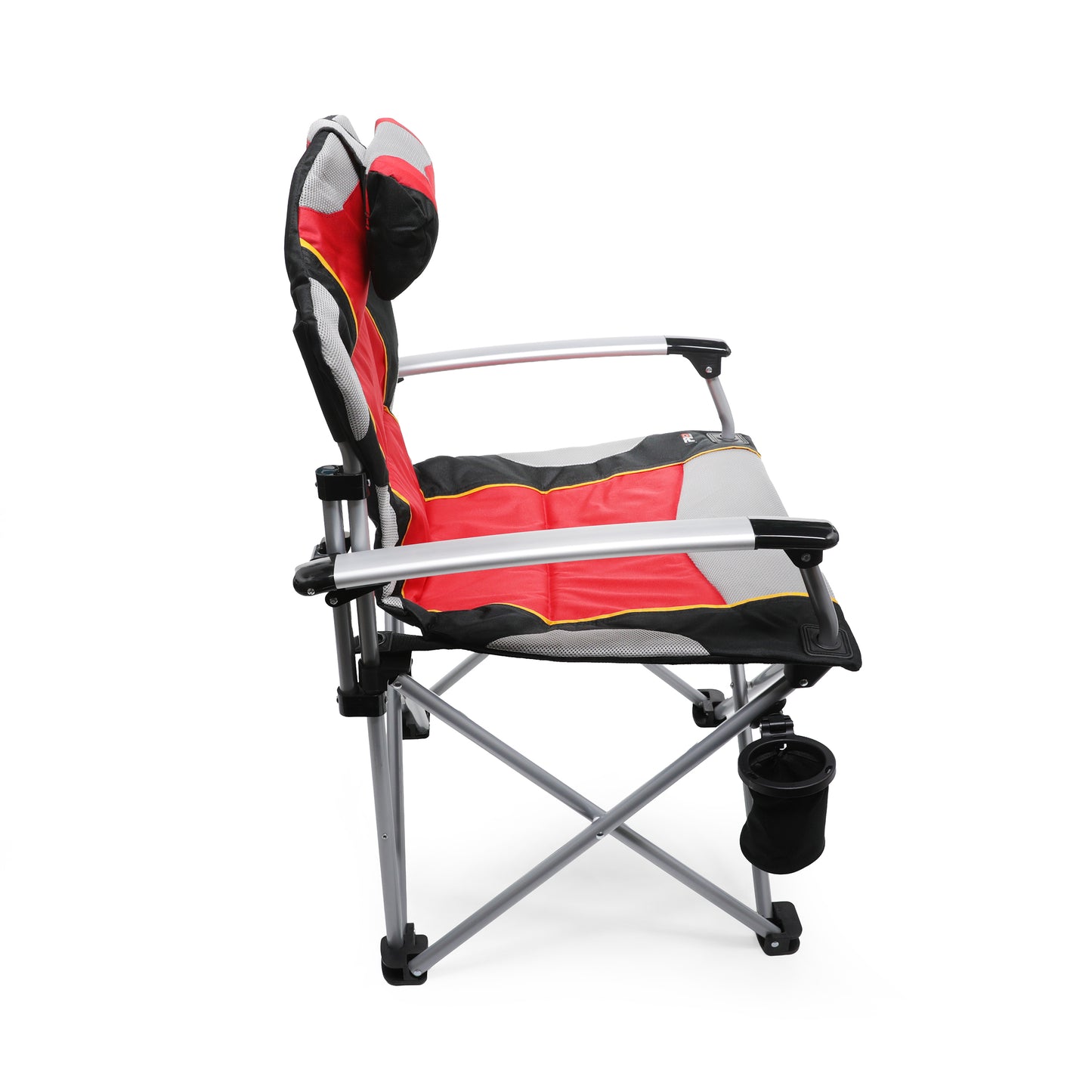ProMech Racing Fold-Up Paddock Chair with Carry Bag - Scarlet Red