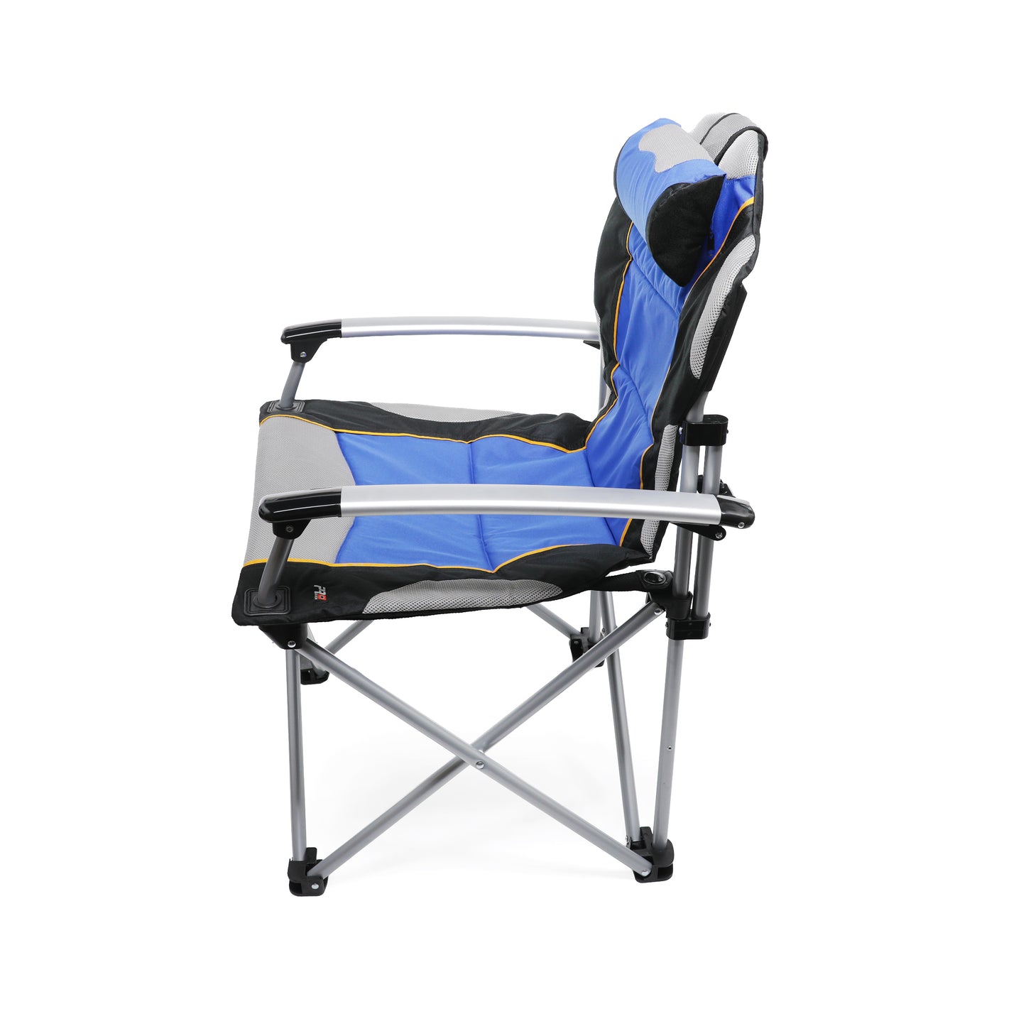 ProMech Racing Fold-Up Paddock Chair with Carry Bag - Riptide Blue