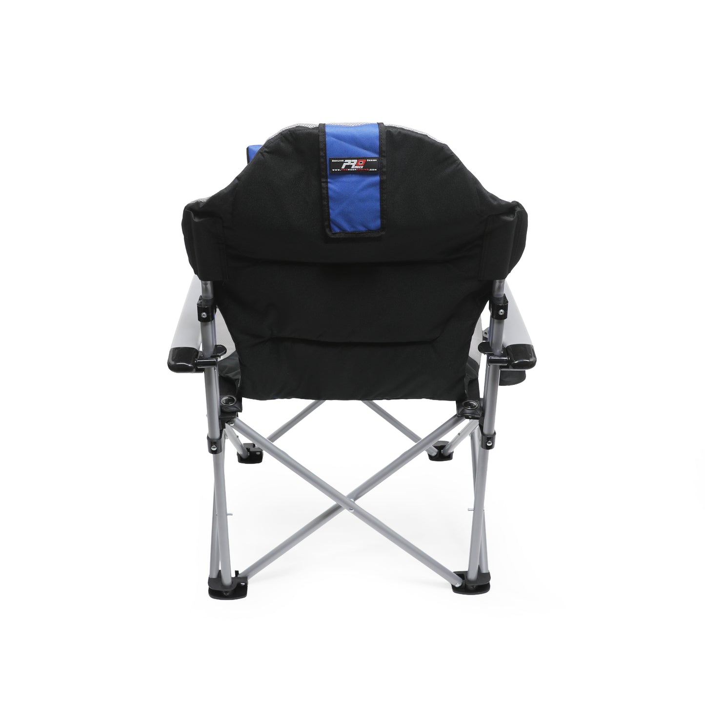 ProMech Racing Fold-Up Paddock Chair with Carry Bag - Riptide Blue