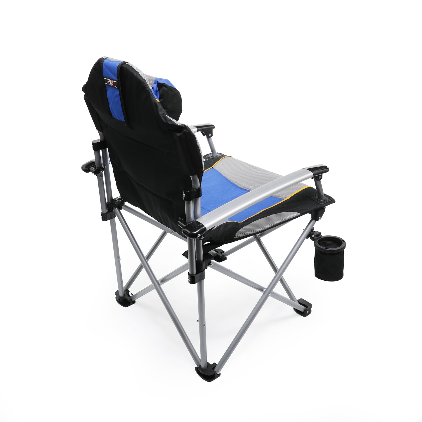 ProMech Racing Fold-Up Paddock Chair with Carry Bag - Riptide Blue