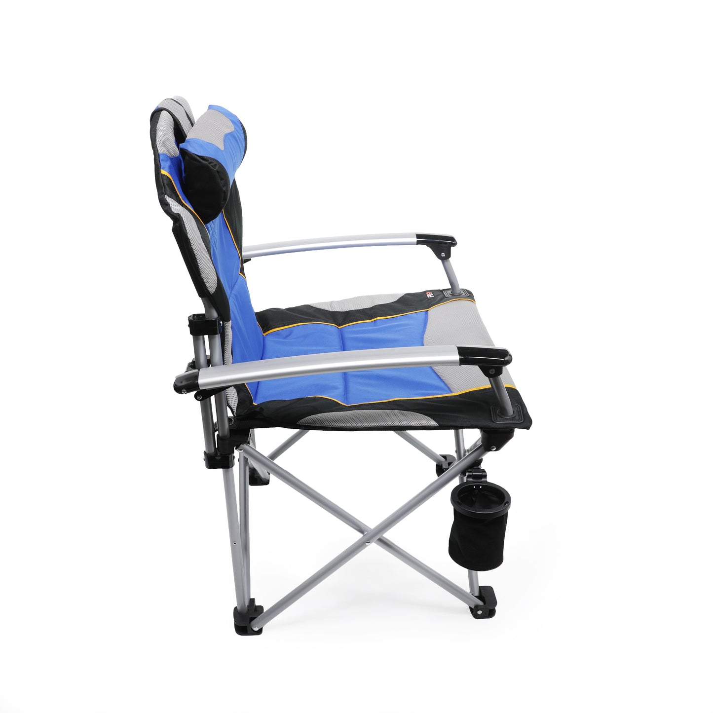 ProMech Racing Fold-Up Paddock Chair with Carry Bag - Riptide Blue