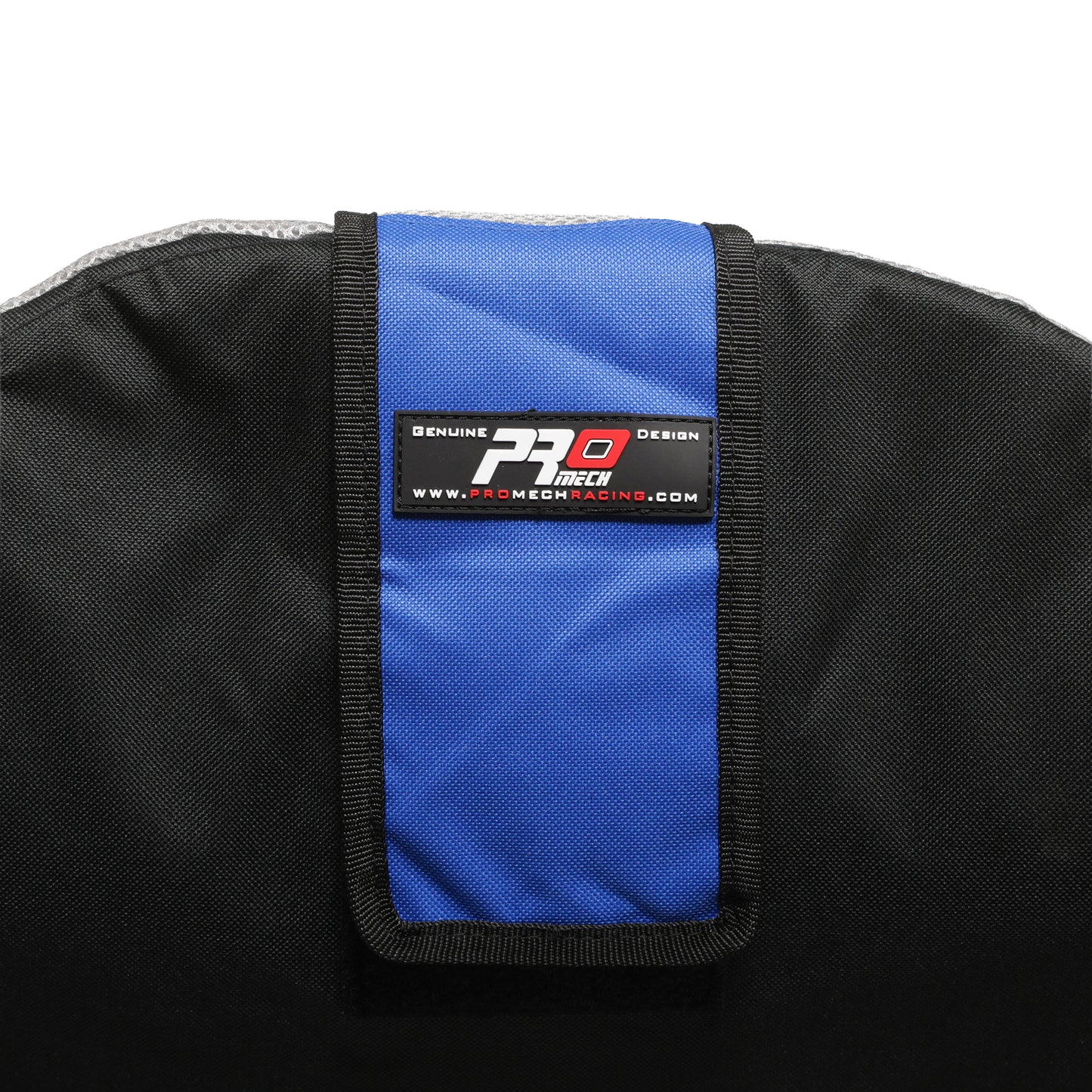 ProMech Racing Fold-Up Paddock Chair with Carry Bag - Riptide Blue