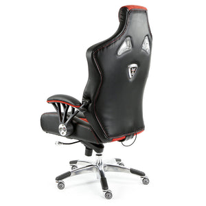 ProMech Racing Speed-998 Office Racing Chair Upholstered in Black & Crimson Executive Office Chair Designer Office Racing Chair Ergonomics E-Sports