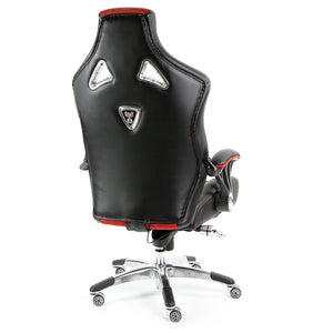 ProMech Racing Speed-998 Office Racing Chair Upholstered in Black & Crimson Executive Office Chair Designer Office Racing Chair Ergonomics E-Sports
