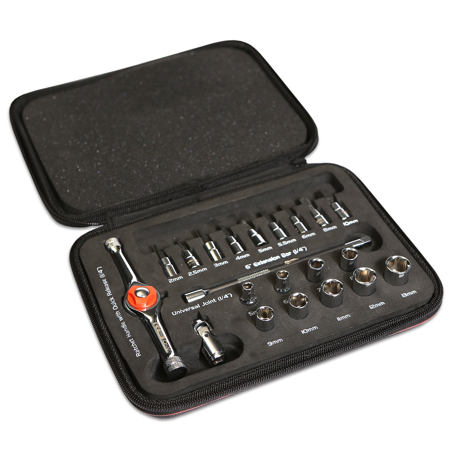 Red Pro Soft Case Tools | Extendable Ratchets, T-HandleS and More ...
