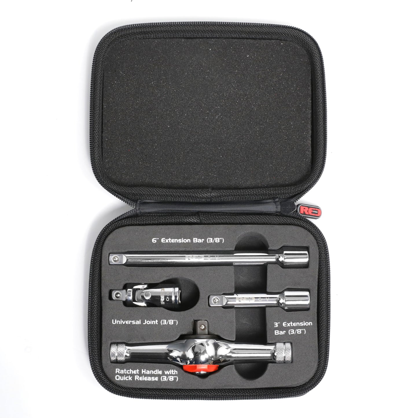 Red Pro Tools 4pc T-Handle Set 3/8" Drive (9.00 Series)