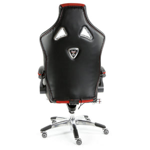 ProMech Racing Speed-998 Office Racing Chair Upholstered in Black & Crimson Executive Office Chair Designer Office Racing Chair Ergonomics E-Sports