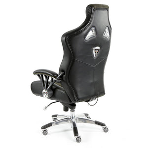 ProMech Racing Speed-998 Office Racing Chair Shadow Alcantara Italian Leather Executive Office Chair Bucket Seat Computer Chair Gaming Chair