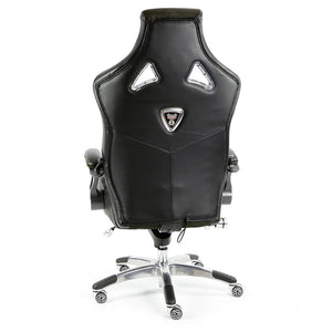 ProMech Racing Speed-998 Office Racing Chair Shadow Alcantara Italian Leather Executive Office Chair Bucket Seat Computer Chair Gaming Chair