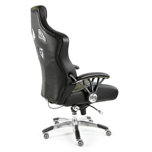 ProMech Racing Speed-998 Office Racing Chair Shadow Alcantara Italian Leather Executive Office Chair Bucket Seat Computer Chair Gaming Chair