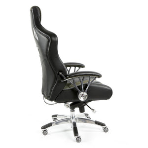 ProMech Racing Speed-998 Office Racing Chair Shadow Alcantara Italian Leather Executive Office Chair Bucket Seat Computer Chair Gaming Chair