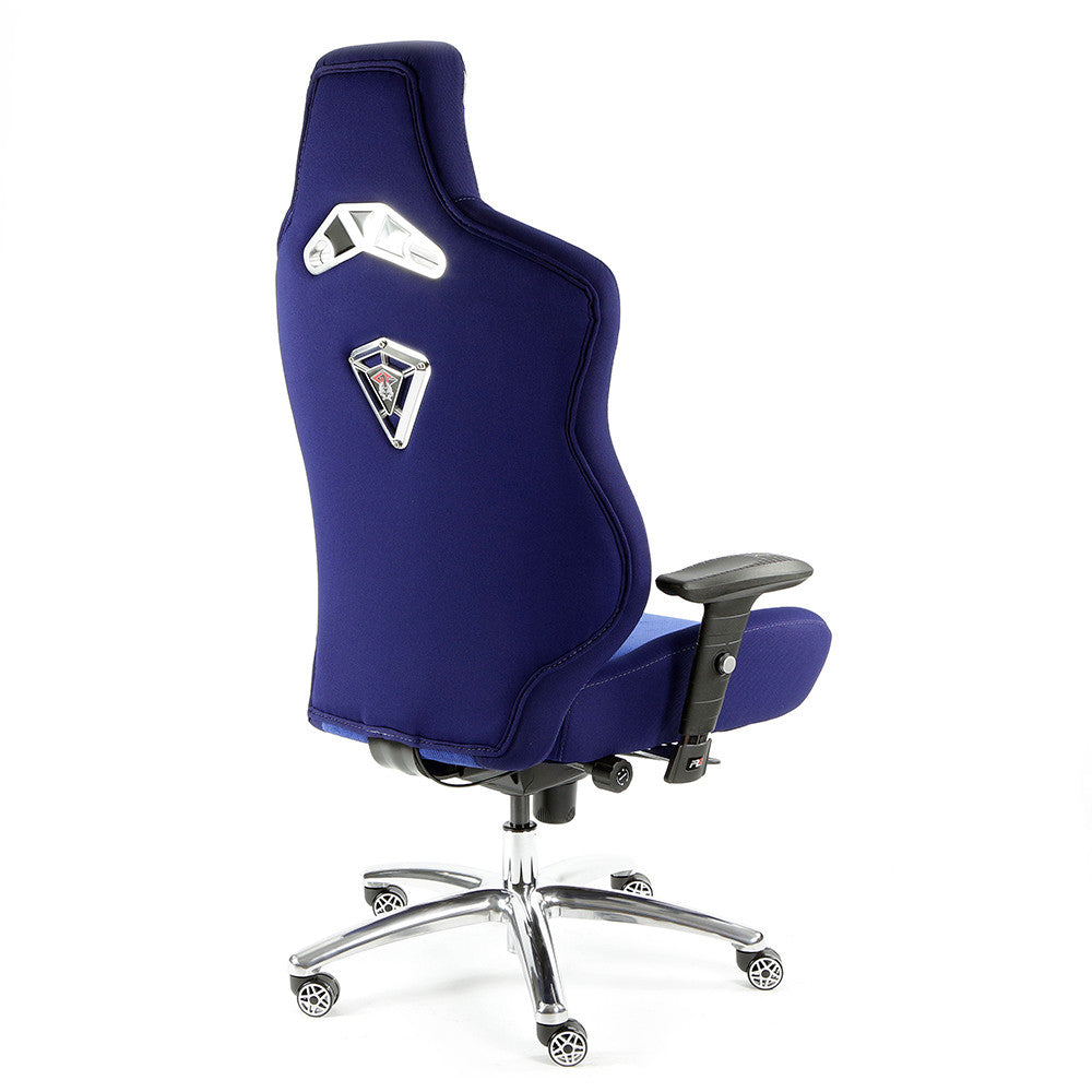 ProMech Racing GT-992 Office Racing Chair Midnight / Egyptian Blue (Fabric)