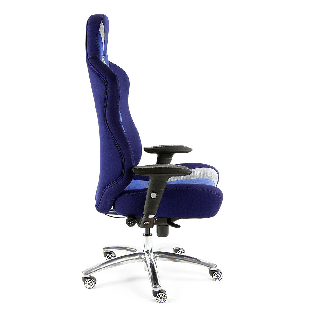 ProMech Racing GT-992 Office Racing Chair Midnight / Egyptian Blue (Fabric)