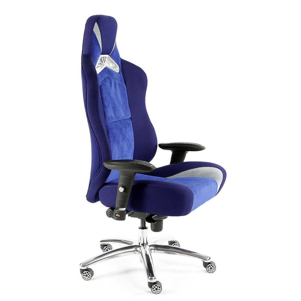 ProMech Racing GT-992 Office Racing Chair Midnight / Egyptian Blue (Fabric)