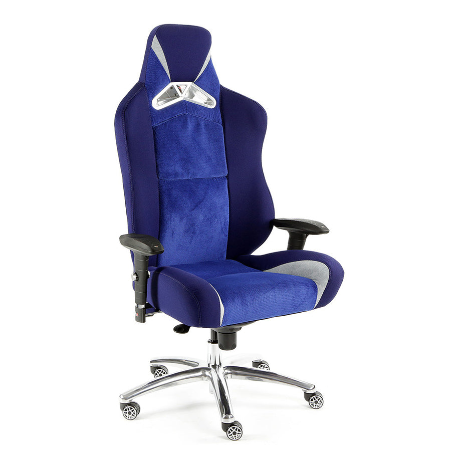 ProMech Racing GT-992 Office Racing Chair Midnight / Egyptian Blue (Fabric)