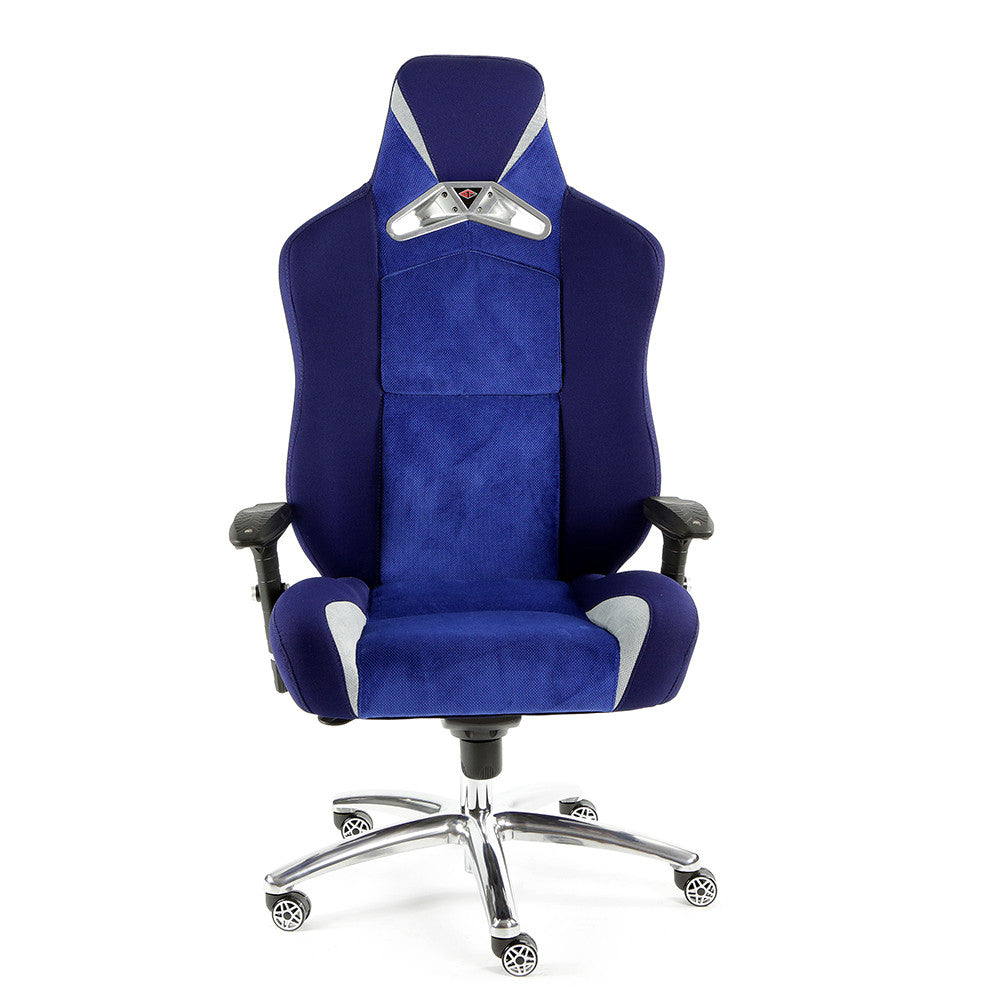 ProMech Racing GT-992 Office Racing Chair Midnight / Egyptian Blue (Fabric)