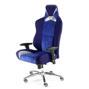 ProMech Racing GT-992 Office Racing Chair Midnight / Egyptian Blue (Fabric)