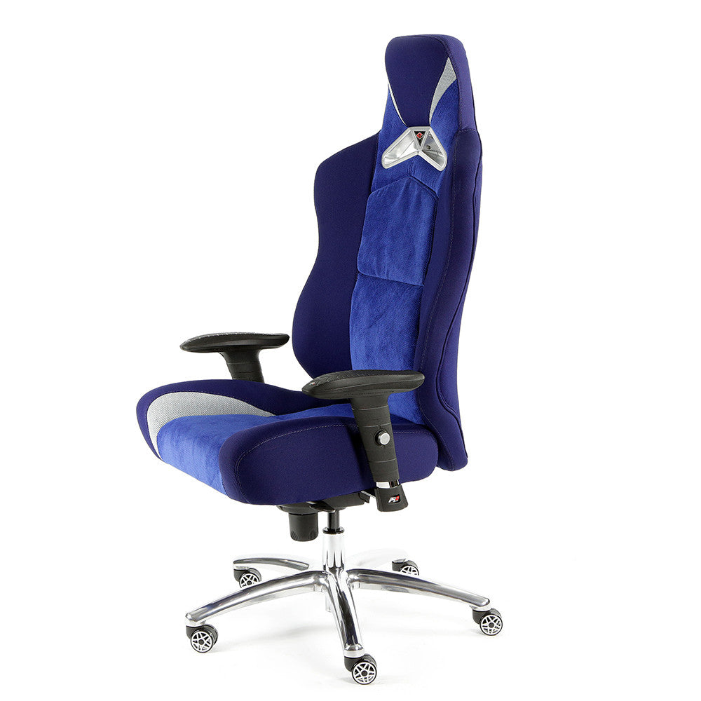 ProMech Racing GT-992 Office Racing Chair Midnight / Egyptian Blue (Fabric)