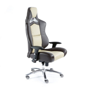 ProMech Racing GT-992 Office Racing Chair Taupe Tan (PU)
