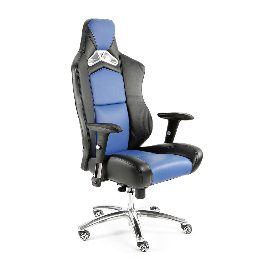 ProMech Racing GT-992 Office Racing Chair Insignia Blue (PU)