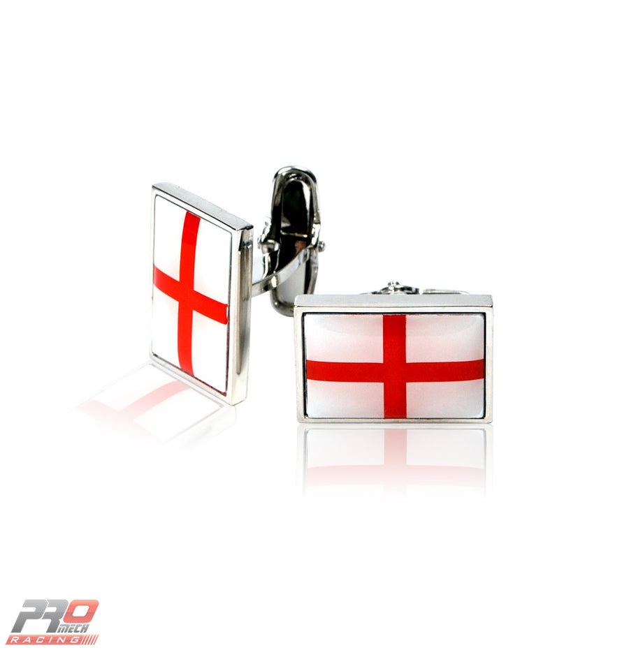 ProMech Racing St George's Cross Cufflinks Giftbox Set