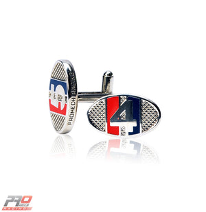 ProMech Racing Racers ID Cufflinks Red & Blue Giftbox Set Racing Sound box