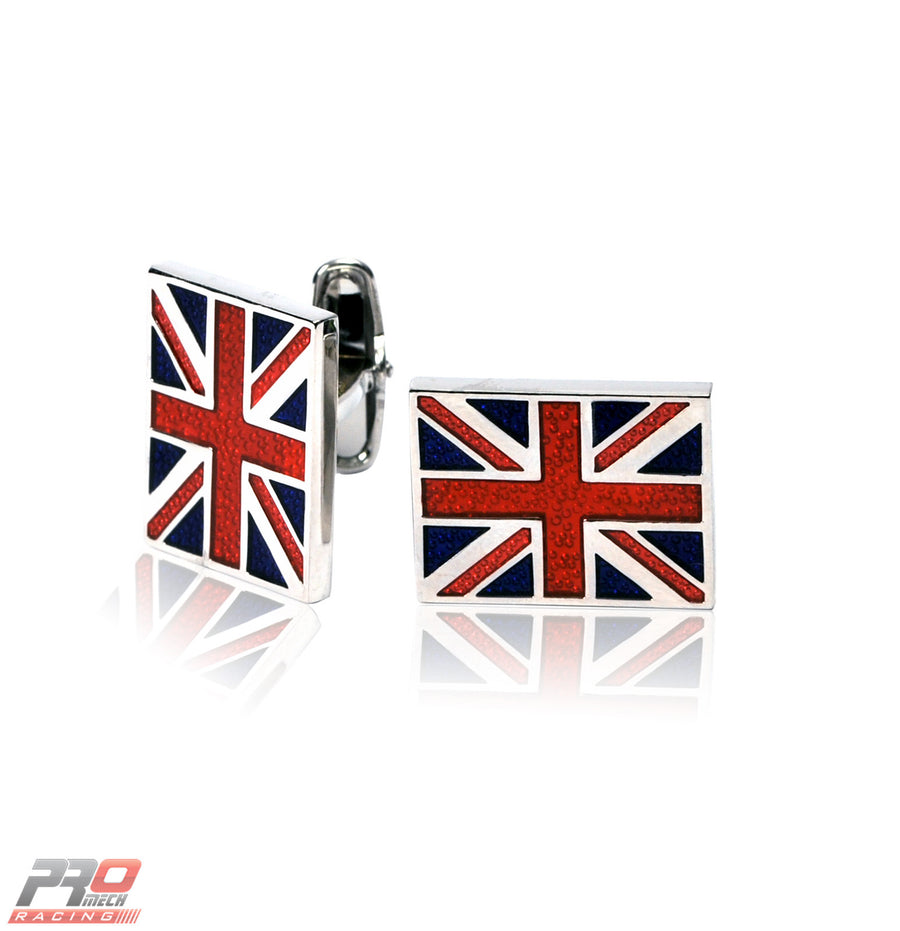 ProMech Racing Union Jack Cufflinks Giftbox Set